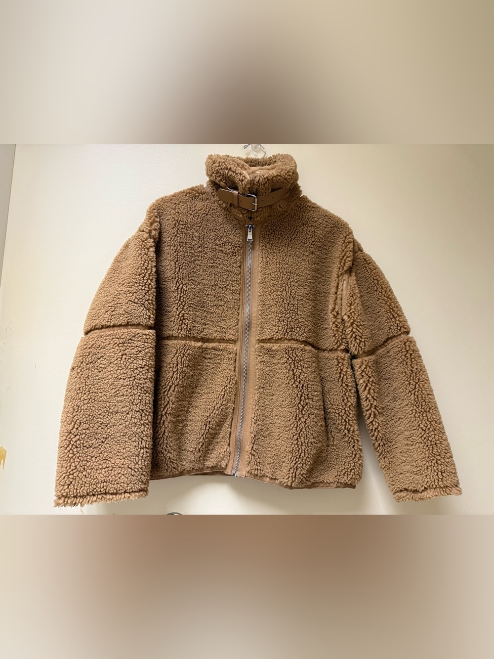 🌻Zara Faux Shearling / Teddy Fleece Jacket 🌻